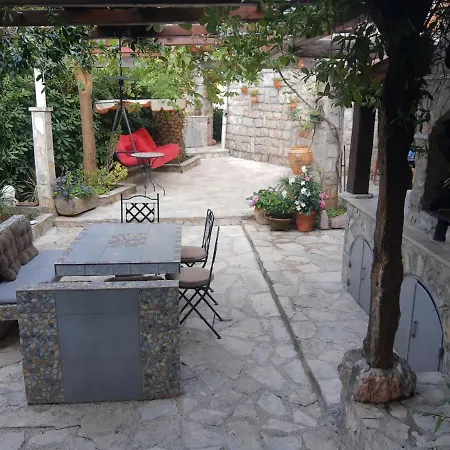 Sea-side Old Stone With A Private Garden Villa Budva